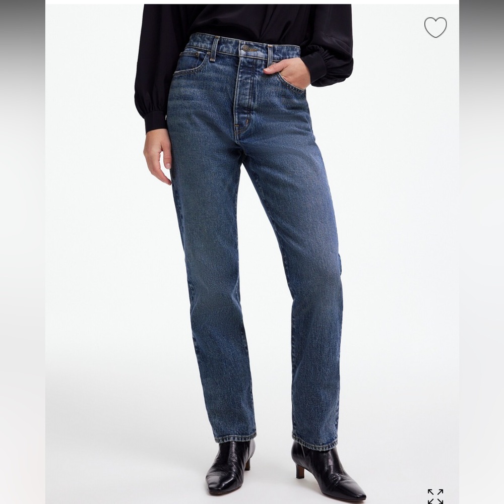 Madewell 90’s Straight Leg Jeans